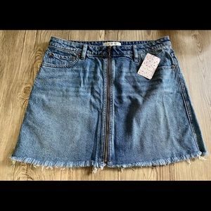 NWT Free People Jean Skirt - sz 31